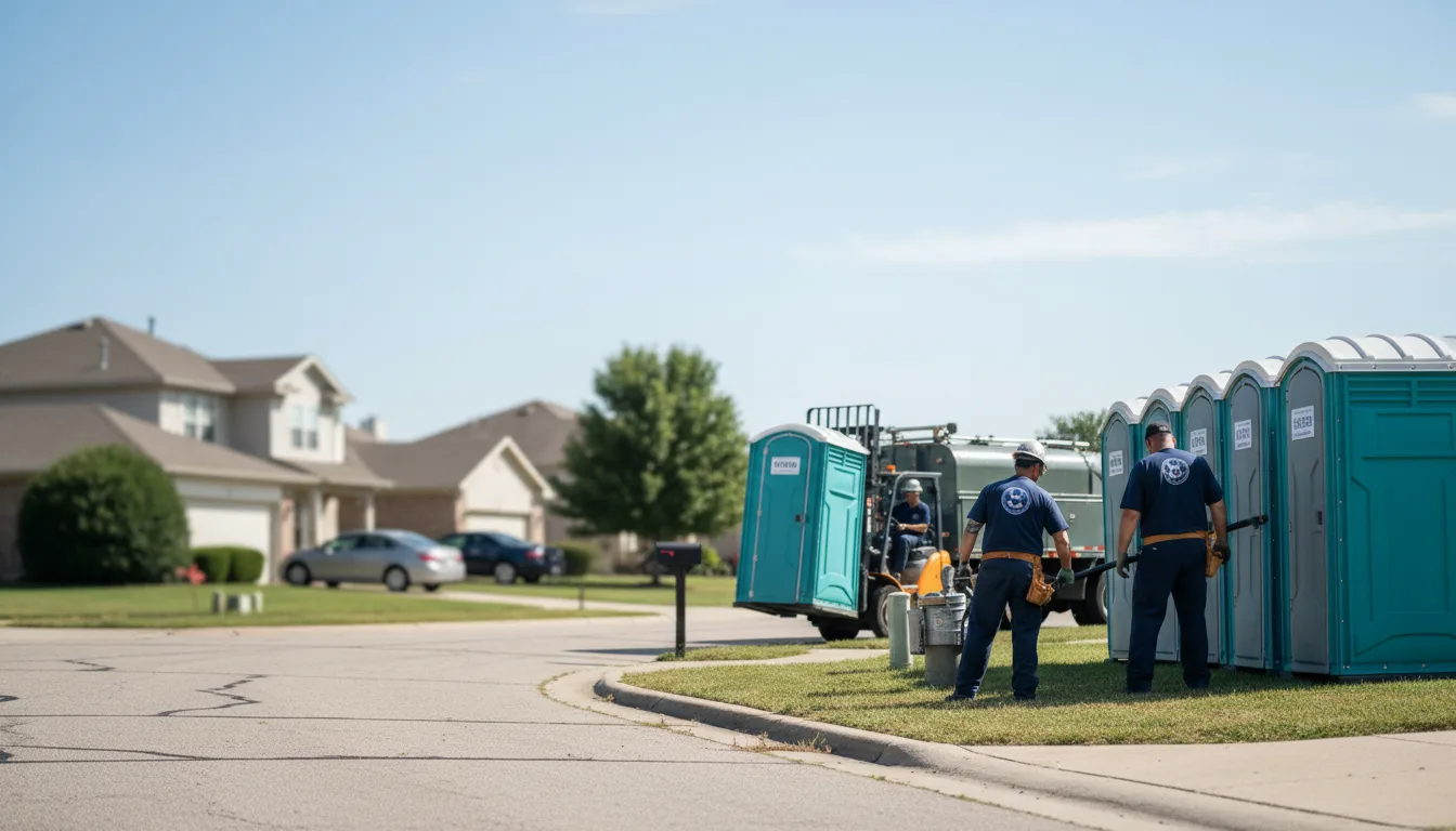 Porta Potty Rental in Saint John, IN near me